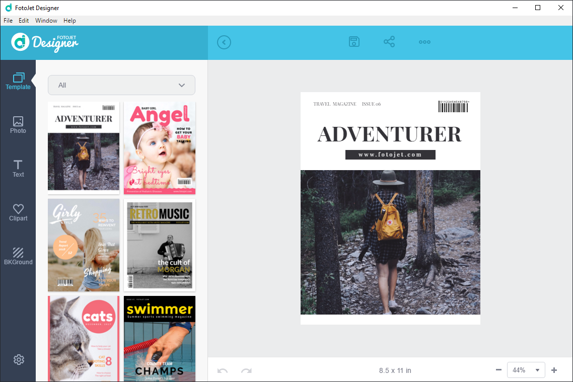 FotoJet Designer для Windows