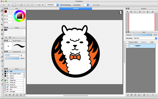 FireAlpaca для Windows