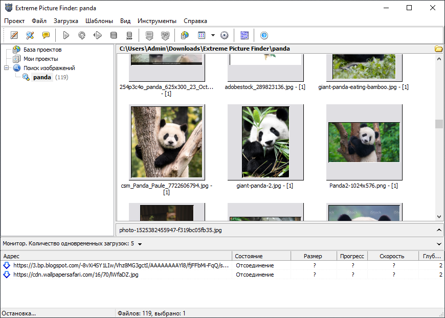 Extreme Picture Finder на русском