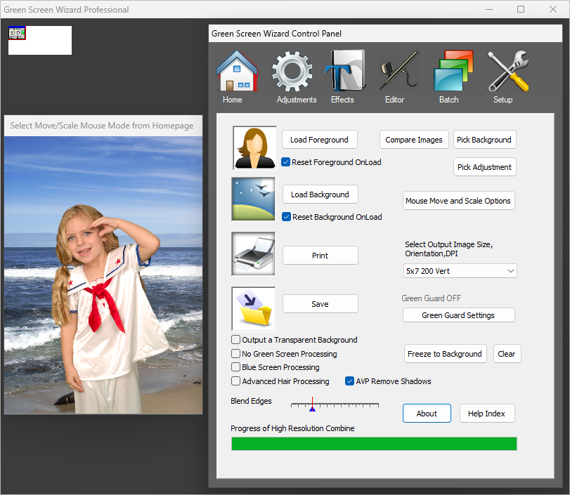 Green Screen Wizard для Windows