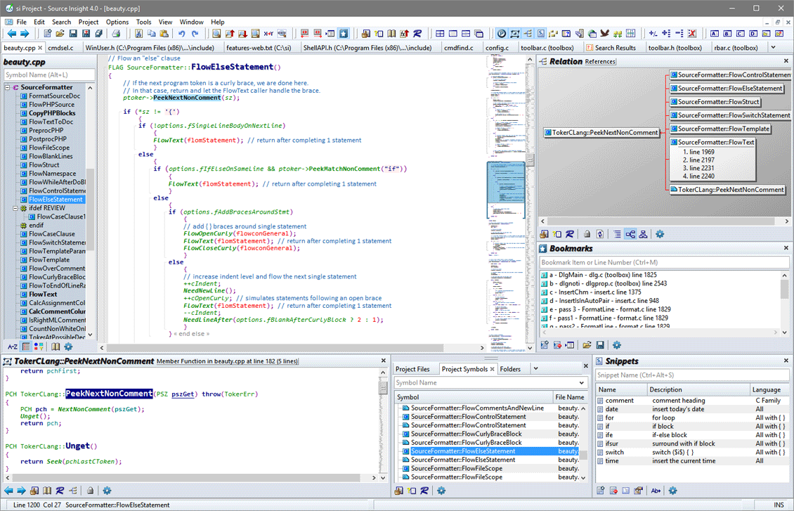 Source Insight для Windows