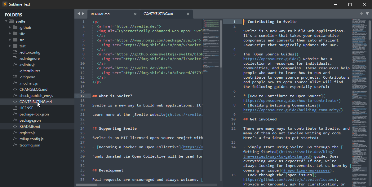 Sublime Text для Windows