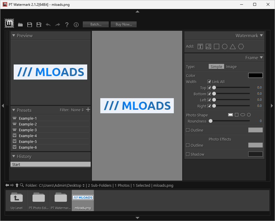 PT Watermark скриншот