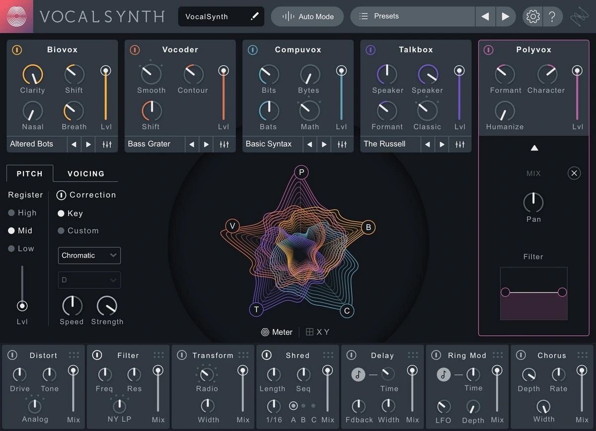 iZotope VocalSynth для Windows