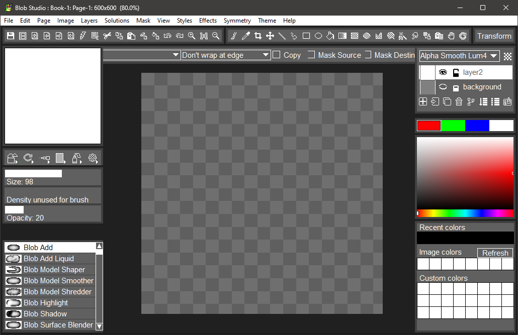 TwistedBrush Blob Studio для Windows crack