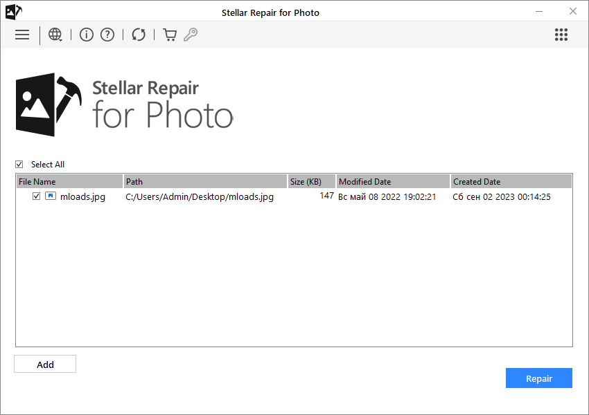 Stellar Repair for Video